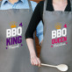 BBQ King&Queen - Zestaw dwóch fartuchów kuchennych